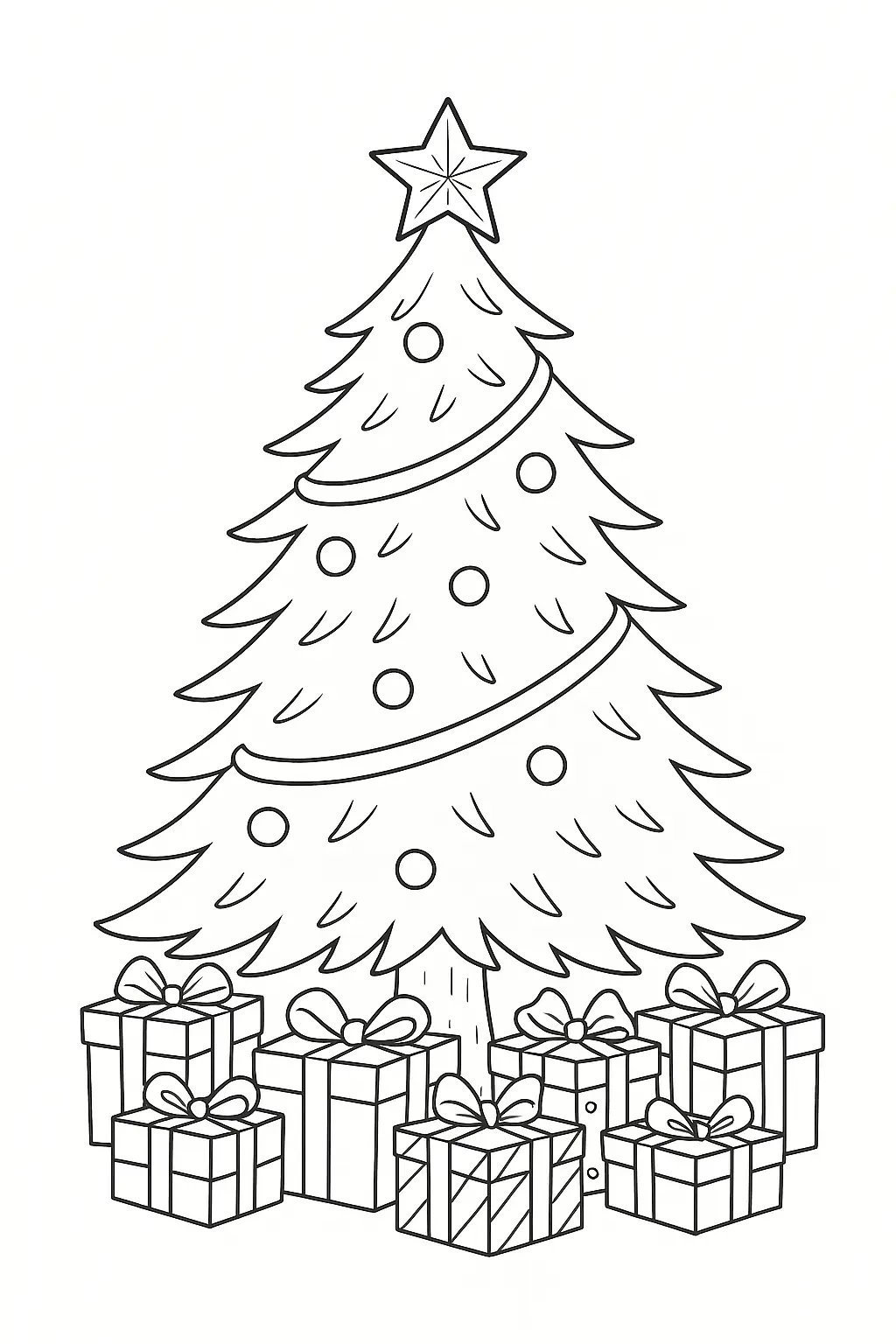 Christmas Tree with Presents