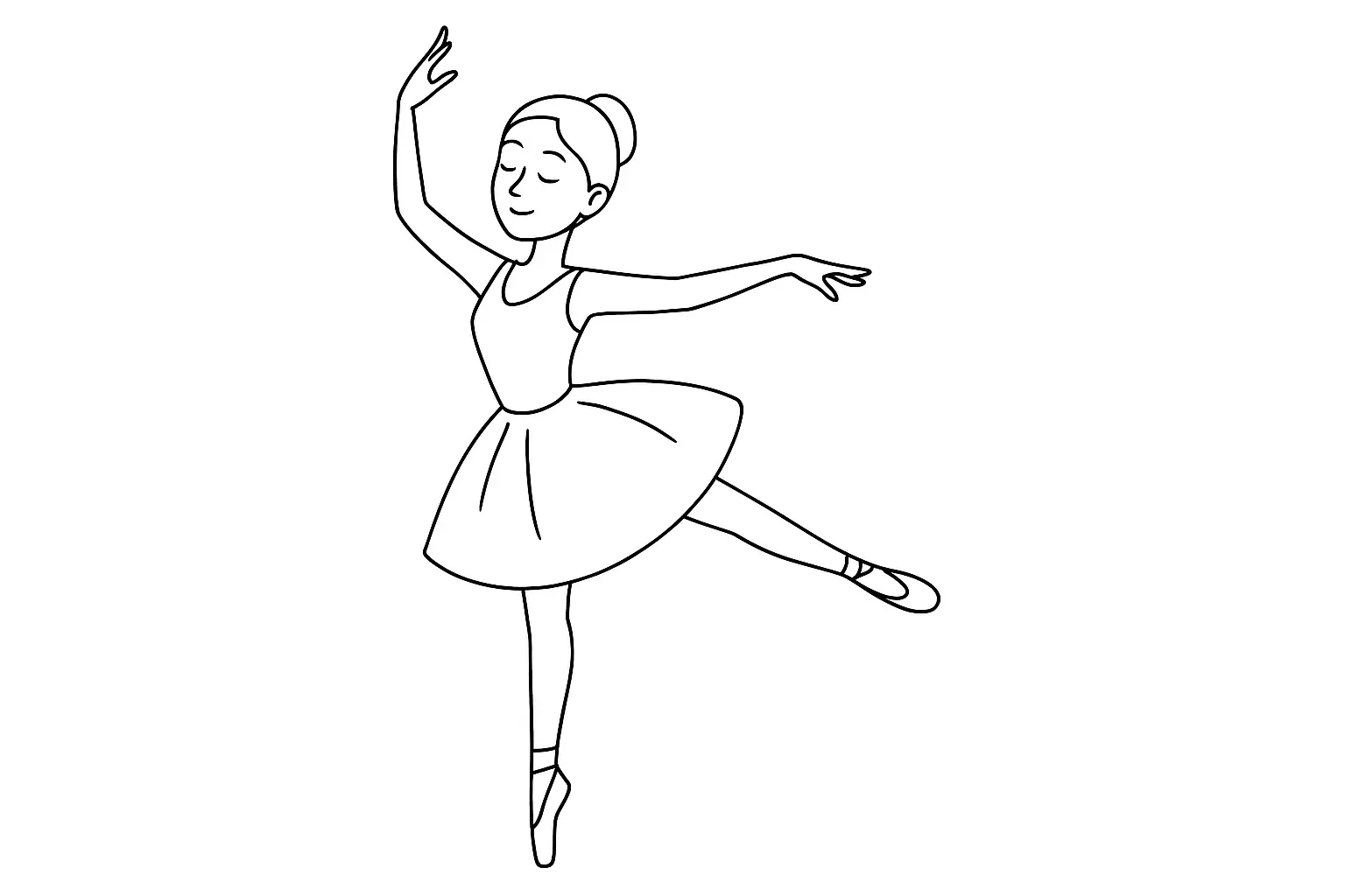 Ballerina Dancing