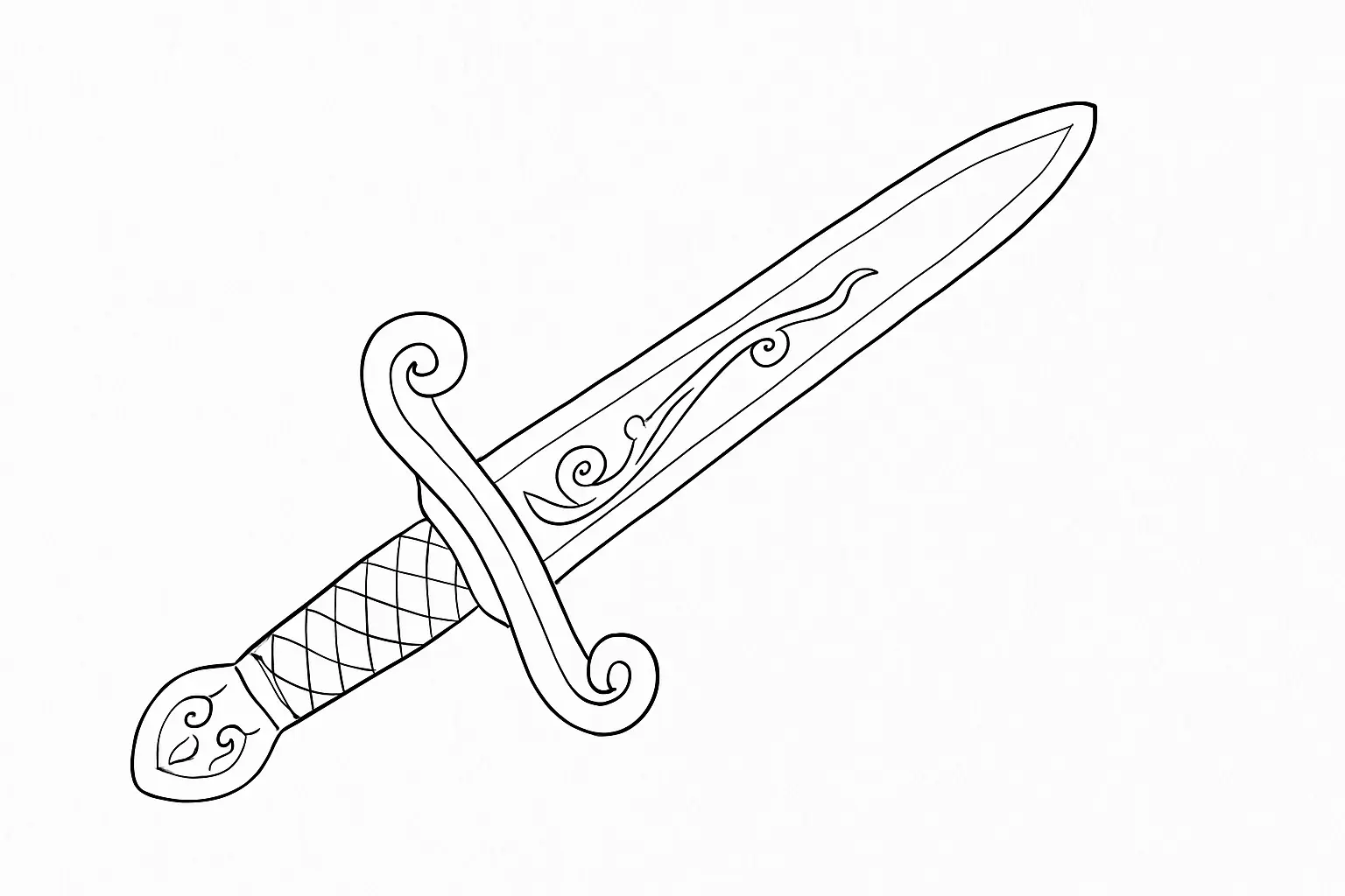 Decorated Sword for Children