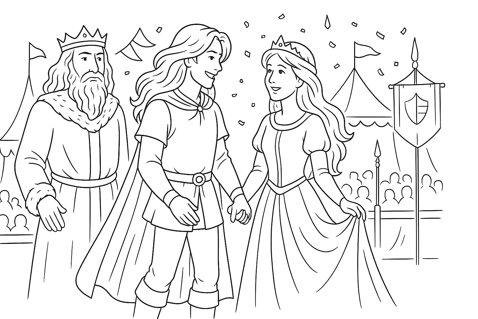 Iron Hans – The Revelation: Free to Print & Color