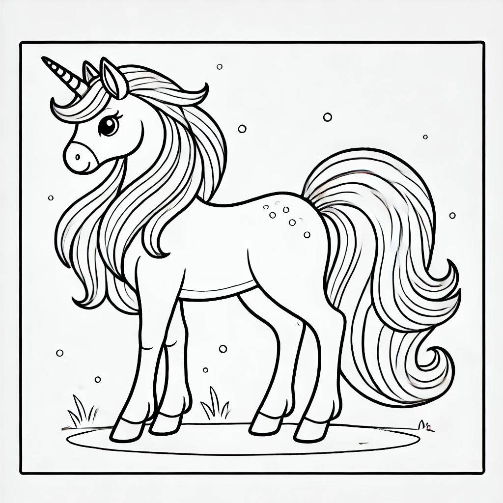 Magical Unicorn for Children