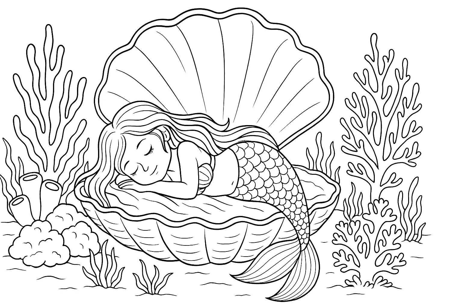 Mermaid in Shell