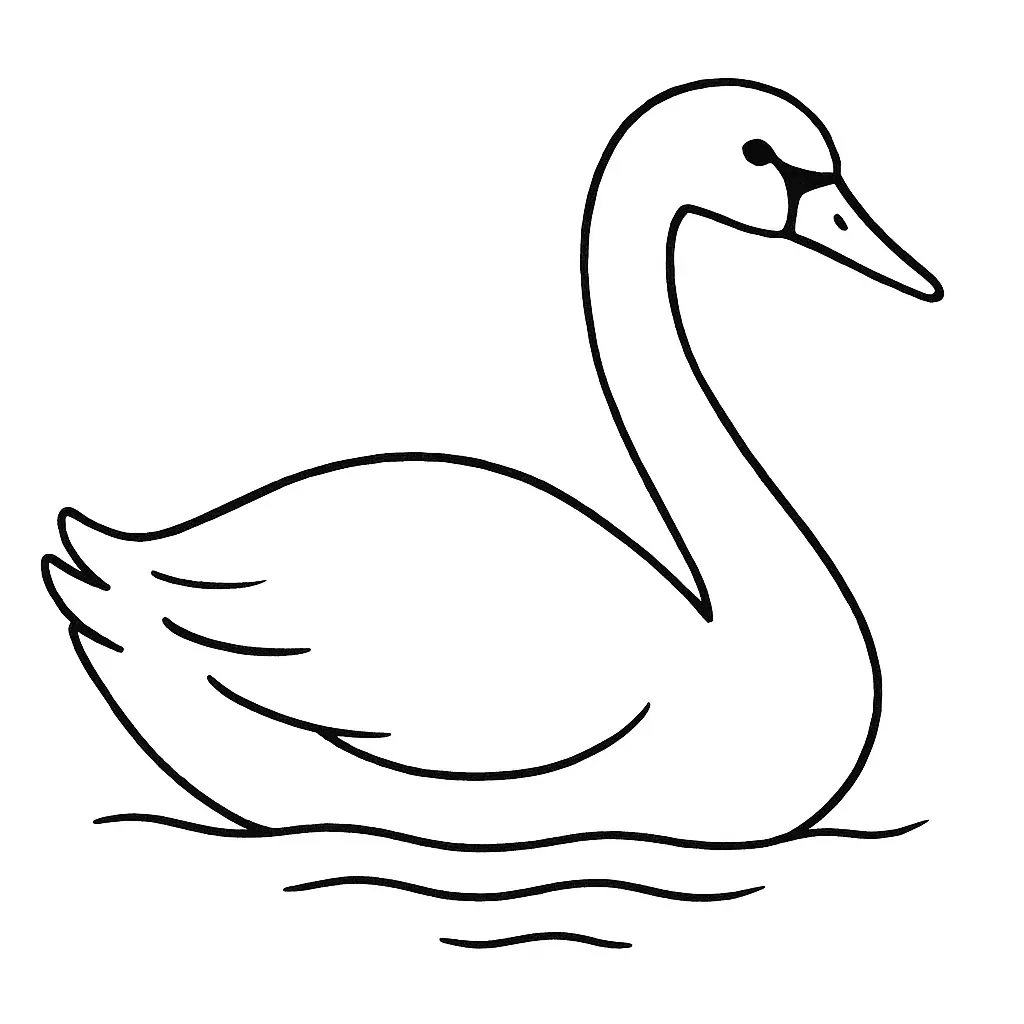 Swan for Kids