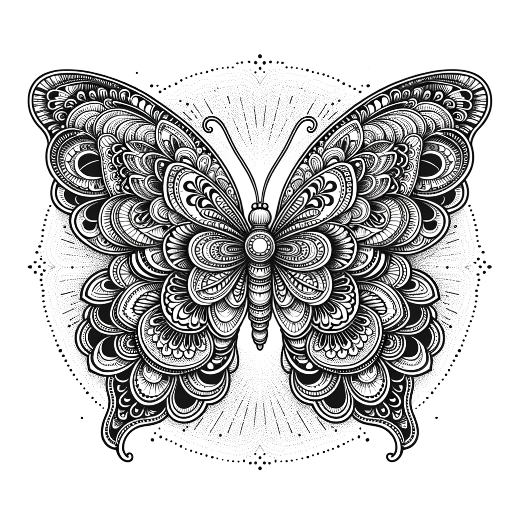 Butterfly for Creative Relaxation