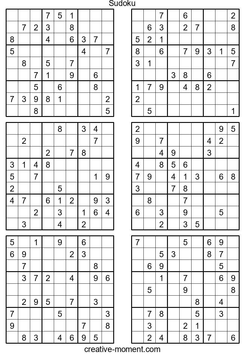 Deepen Your Sudoku Skills: Free Download of Medium Puzzles