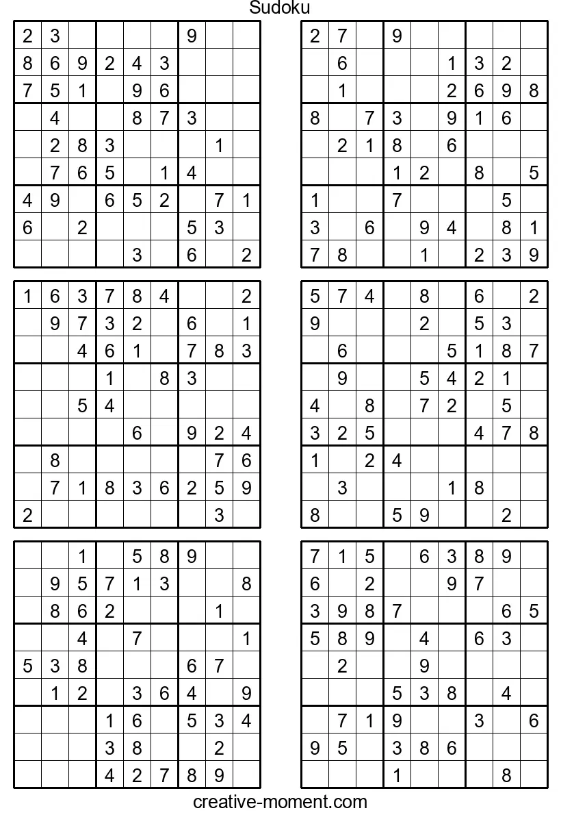 Easy Sudoku Puzzles: Free for Beginners and Kids to Play Online
