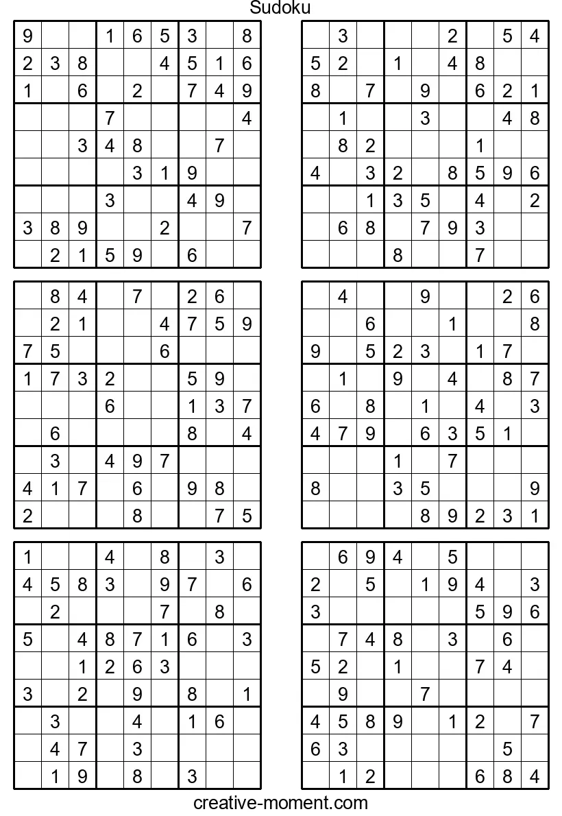 Start Your Sudoku Adventure: Play Simple Puzzles Online and Print for Free in PDF Format