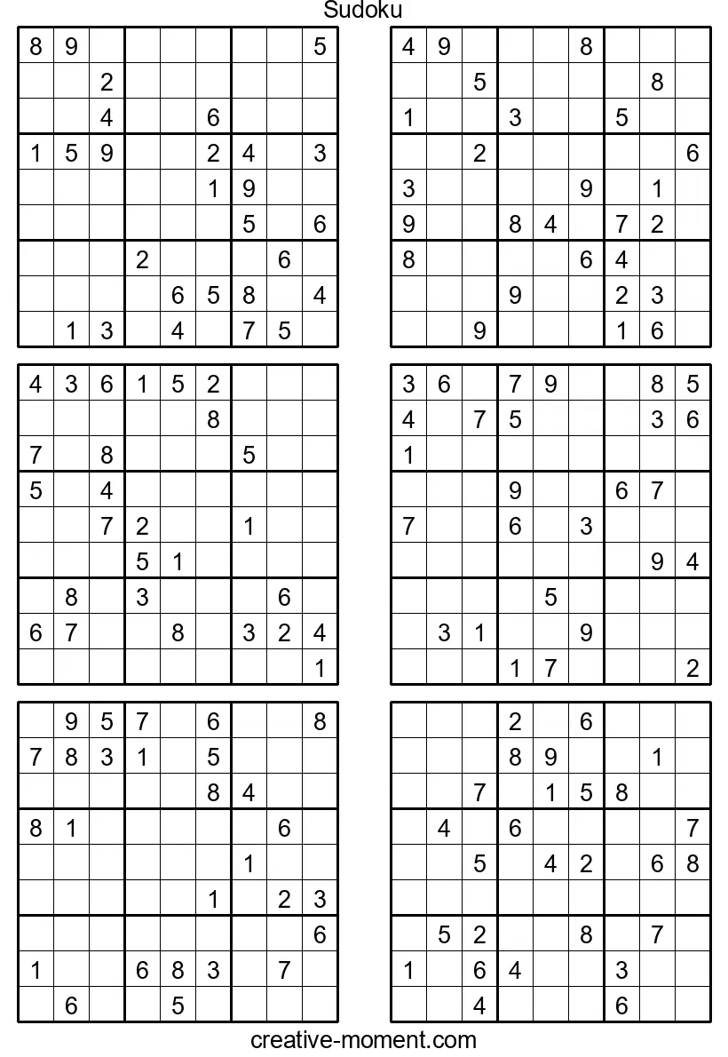 Sudoku High Voltage: Print Difficult Puzzles for Free