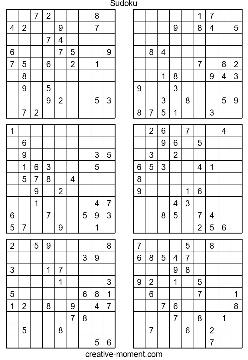 Sudoku Highest Difficulty: Print Difficult Puzzles for Free Online