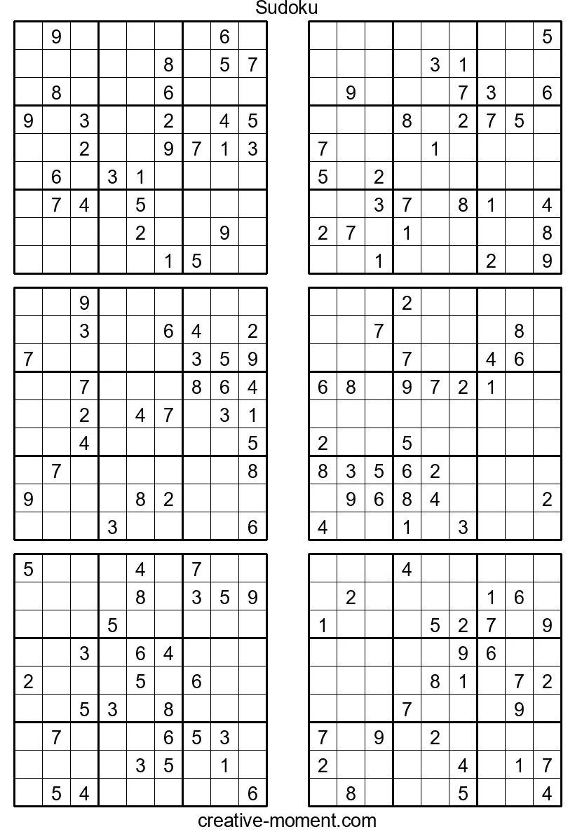 Very Difficult Sudoku: Test Your Skills with Our Free PDFs